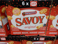 Arnott's Savoy Crackers 6x225G | Fairdinks