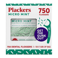 Plackers Micro Mint Dental Flossers 5 x 150 CT Bags | Fairdinks