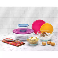 Pyrex Sculpted Mixing Bowls 8 Piece | Fairdinks