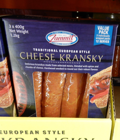 Zammit Cheese Kransky 1.2KG | Fairdinks