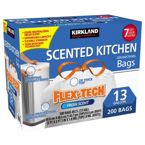 Kirkland Signature Scented Kitchen Bags 200CT 49L Fairdinks   Fairdinks Kirkland Signature Scented Kitchen Bags 200CT 49L 1  11972.1627528963.500.659 