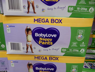 Babylove Nappy Pants Size 6, 66Pack | Fairdinks