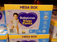 Babylove Nappy Pants Size 4, 84 Pack | Fairdinks