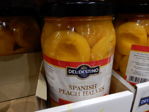 Del Destino Spanish Peach Halves 1.9 KG | Fairdinks