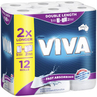 Viva Paper Towel Double Roll 12 x 120 Sheets | Fairdinks