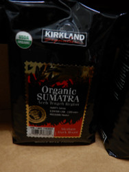 Kirkland Signature Organic Sumatra Medium Dark Roast Coffee 907G | Fairdinks