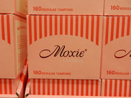 Moxie Classics Regular Tampons 160 Pack | Fairdinks