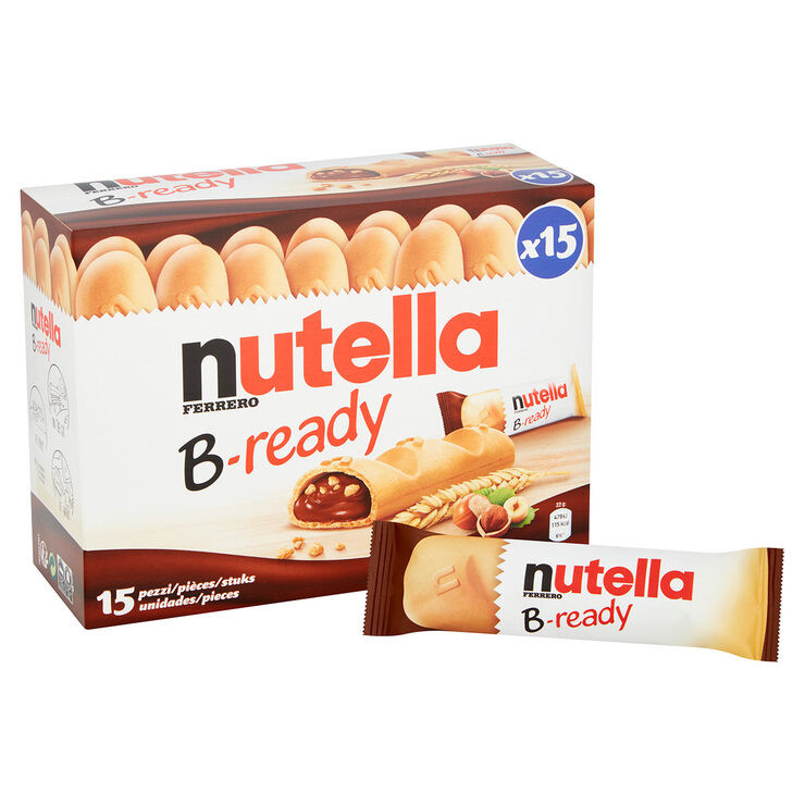 Nutella B Ready 15 Pack - Fairdinks