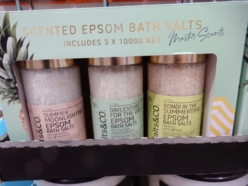 Salts & Co Scented Epsom Bath Salts Gift Pack 3x1 KG | Fairdinks