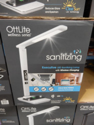 Ottlite Exec Desk Lamp With Less Charging and Sanitizing | Fairdinks