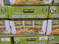 Kirkland Signature Unsalted Mixed Nuts Snack Pack 21 x 45G | Fairdinks