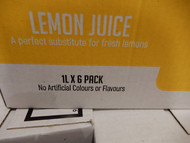Sunshine Lemon Juice 6 x 1L | Fairdinks