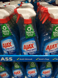 Ajax Glass Spray 4 x 500ml