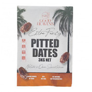 Good Heavens Extra Fancy Pitted Dates 3KG | Fairdinks