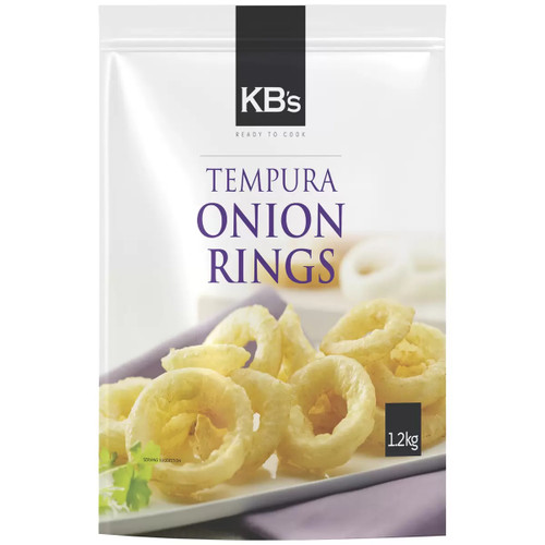 KB's Tempura Onion Rings 1.2KG | Fairdinks