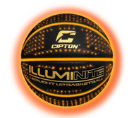 Cipton LED Light Micro Fiber Basketball With Hand Pump | Fairdinks