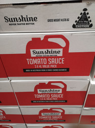 Sunshine Tomato Sauce 3 x 4L