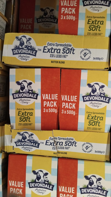 Devondale Extra Soft Butter Blend 3 x 500G | Fairdinks