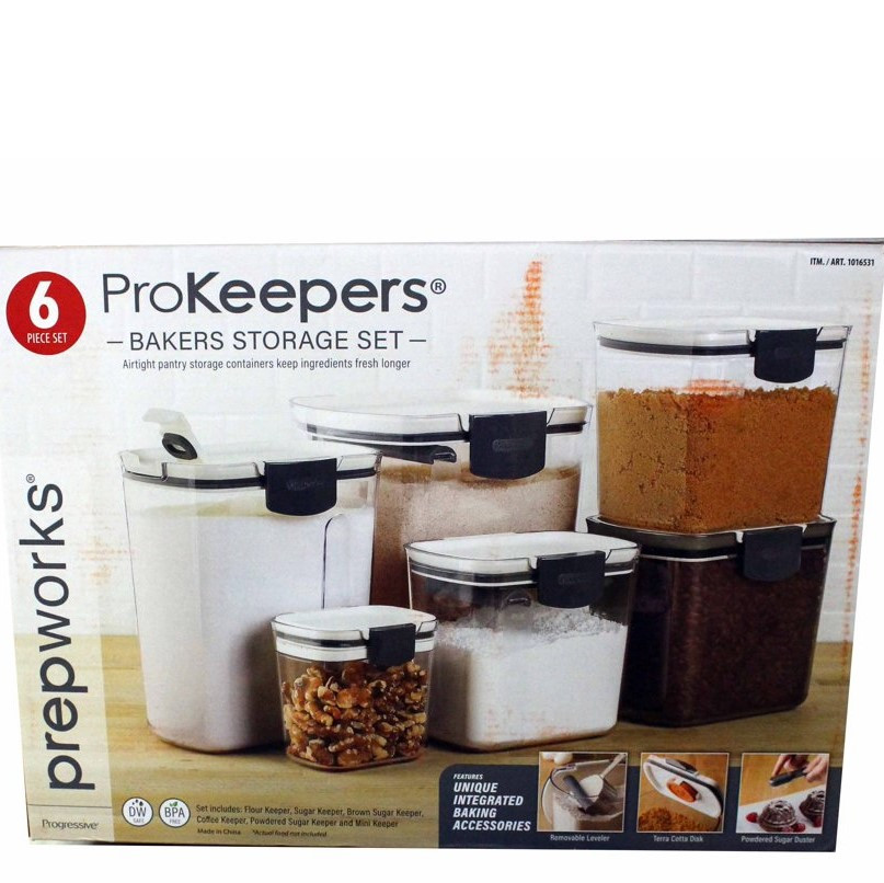 Prepworks ProKeepers Bakers Storage Set, 6 Pieces - Fairdinks