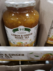 Vonbee Citron and Ginger Honey Tea 2kg | Fairdinks