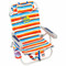 Tommy Bahama Beach Chair with Cup and Phone Holder- Orange Stripes | Fairdinks