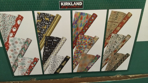 Kirkland Signature Double Sided Gift Wrap 3 pack 25.17sqm | Fairdinks