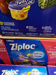 Ziploc Containers Variety Pack 52 Count