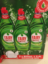 Fairy Dishwashing Liquid 4 x 800ml