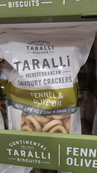 Taralli Crackers Fennel & Olive Oil 700G | Fairdinks