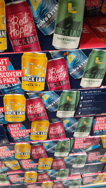 Brick Lane Craft Beer Discovery 15 x 355ML Cans | Fairdinks
