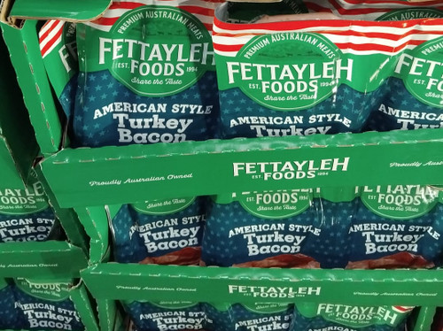 Fettayleh Foods Turkey Bacon (Halal) 3 x 300G | Fairdinks