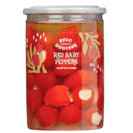 Epic Oddisee Food Co Red Baby Peppers Filled with Cheese 920G | Fairdinks