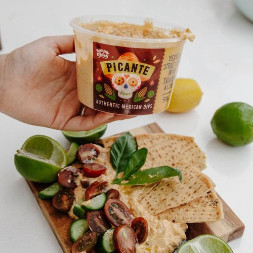Picante Mexican Street Corn Dip With Jalapeno and Lime 500G  | Fairdinks