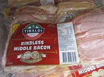 Tibaldi Rindless Middle Bacon 1KG | Fairdinks