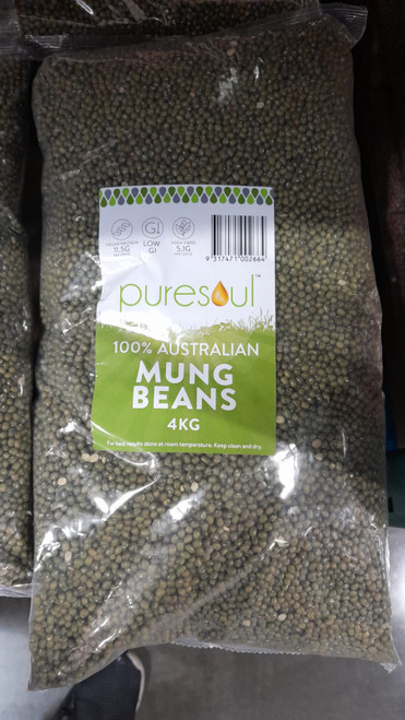 Pure Soul Mung Beans 4KG | Fairdinks