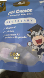 Ozi Choice A2 Vit C / CA Milky Bites 100x3 - Blueberry | Fairdinks