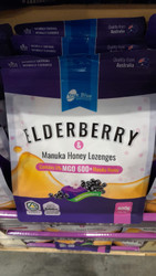 True Blue Elderberry & Manuka Honey Lozenges 400G | Fairdinks