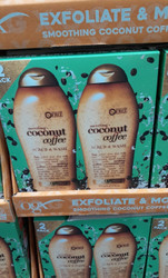 OGX Coconut Coffee Body Scrub & Wash 2 x 577 ML | Fairdinks