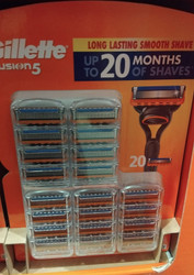 Gillette Fusion Replacement Cartridges 20 Count | Fairdinks