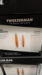 Tweezerman Brow Tweezer Set 2 Pack | Fairdinks