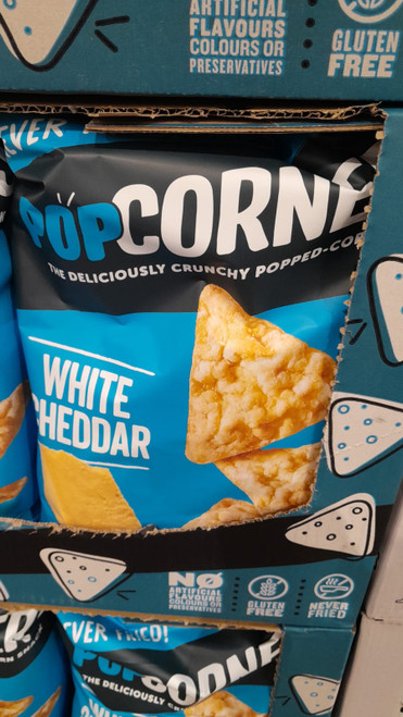 Popcorners White Cheddar 567G | Fairdinks