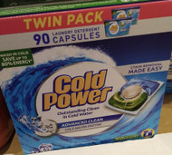 Cold Power 3 In 1 Laundry Triple Caps 2 x 45 Count | Fairdinks