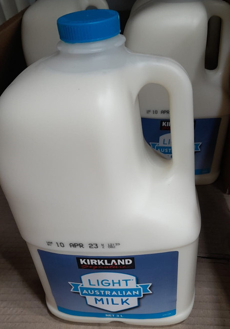 Kirkland Signature Light Milk 3L | Fairdinks