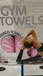 Jason Microfibre Gym Towels 3 Pack Pink | Fairdinks