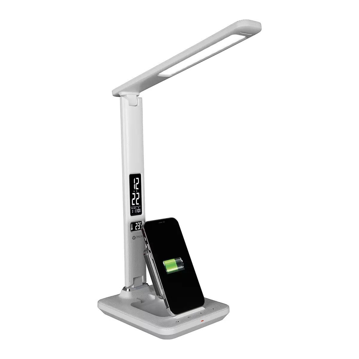 Ottlite wireless charging led lamp with shop phone stand