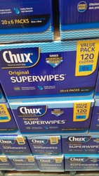 Chux Superwipes 120 Sheets (60CM x 30CM) | Fairdinks