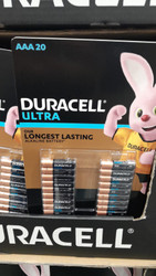 Duracell Ultra Alkaline Batteries AAA 20 Pack | Fairdinks