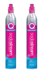 Sodastream CQC Gas Cylinders 60L 2 Pack | Fairdinks