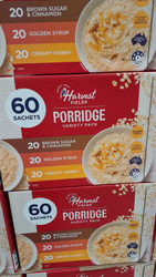 Harvest Fields Porridge Variety Pack 1.2KG 60 Packs | Fairdinks