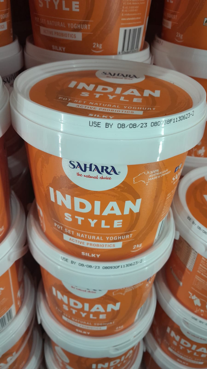 Sahara Indian Yoghurt 2KG - Fairdinks